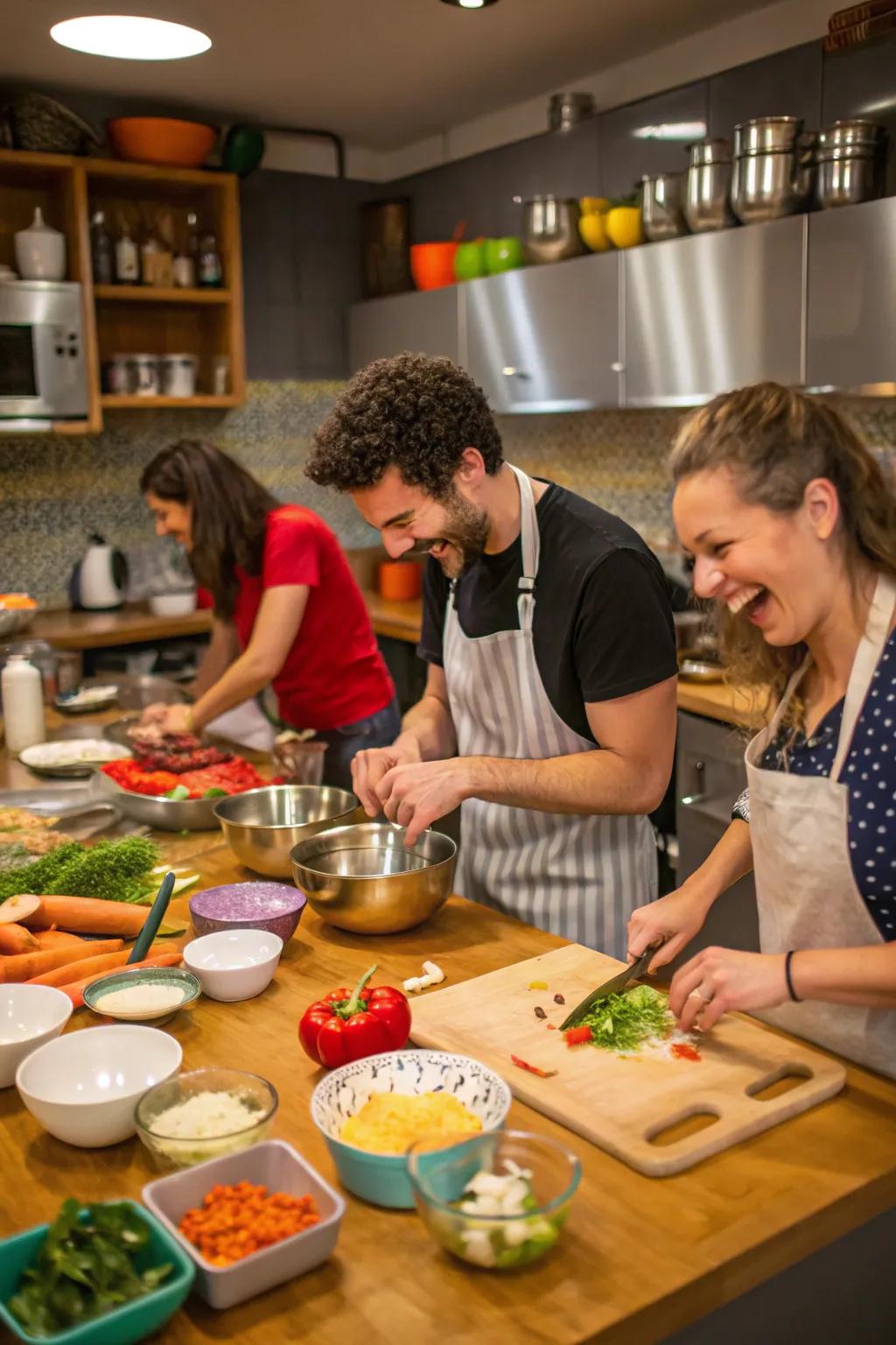 Use a theme cook-off to challenge your culinary creativity.