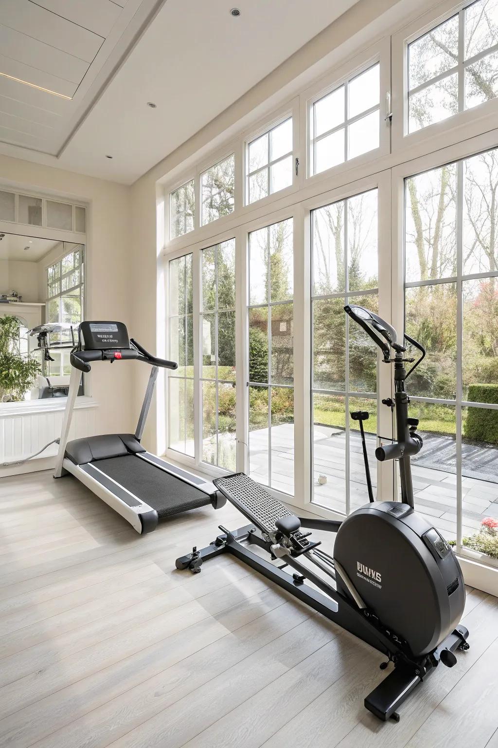 Aerobic exercise gear: Exciting heart-pumping workouts at home.