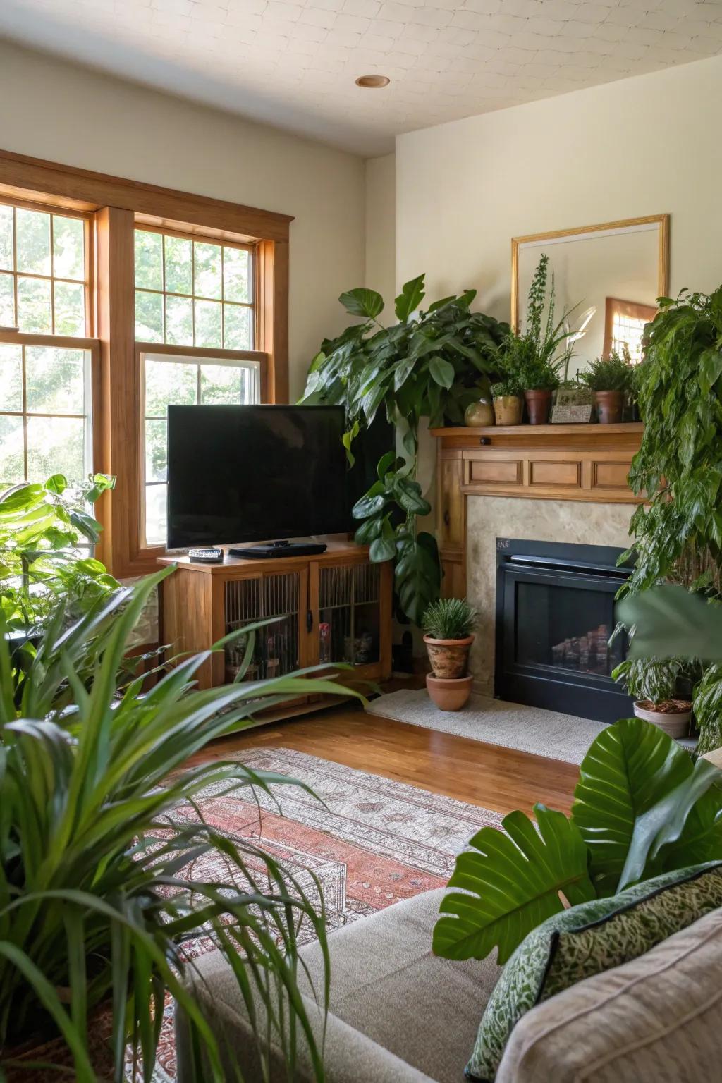 Botanical design connects your space to nature.