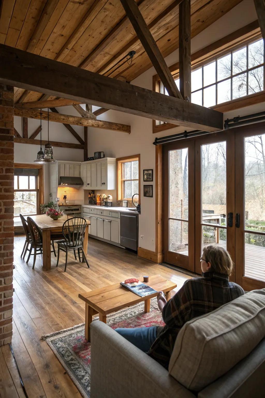 Highlighting structural qualities adds character and distinction.