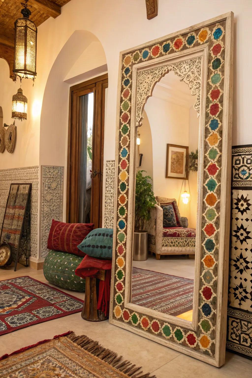 Worldly designs showcase your global adventures.