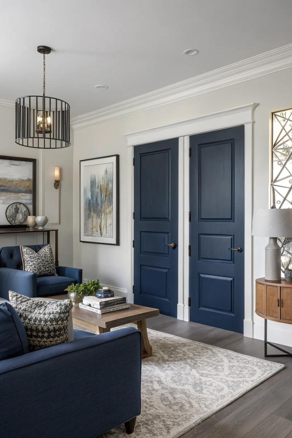 Sea doors offer a stylish impact.