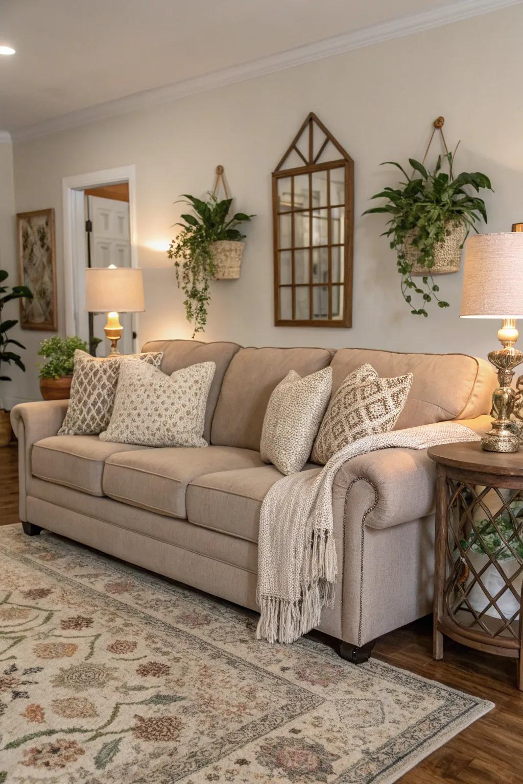 Taupe has elegance and versatility.