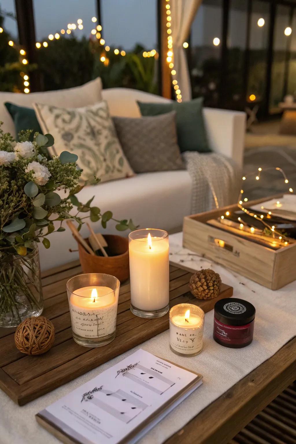 Sensory aspects can amplify the atmosphere and memorability of your displays.