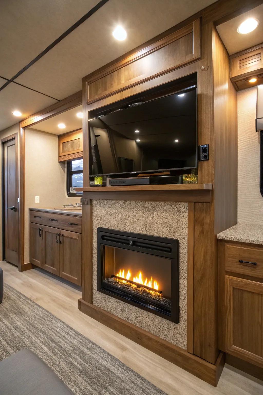 Hidden TV lifts offer a streamlined, unobtrusive design.