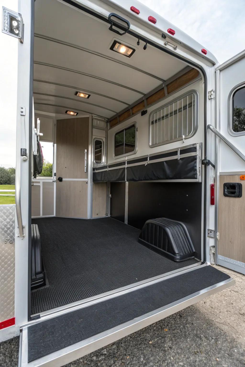 Flooring that's multi-purpose holds up to travel.