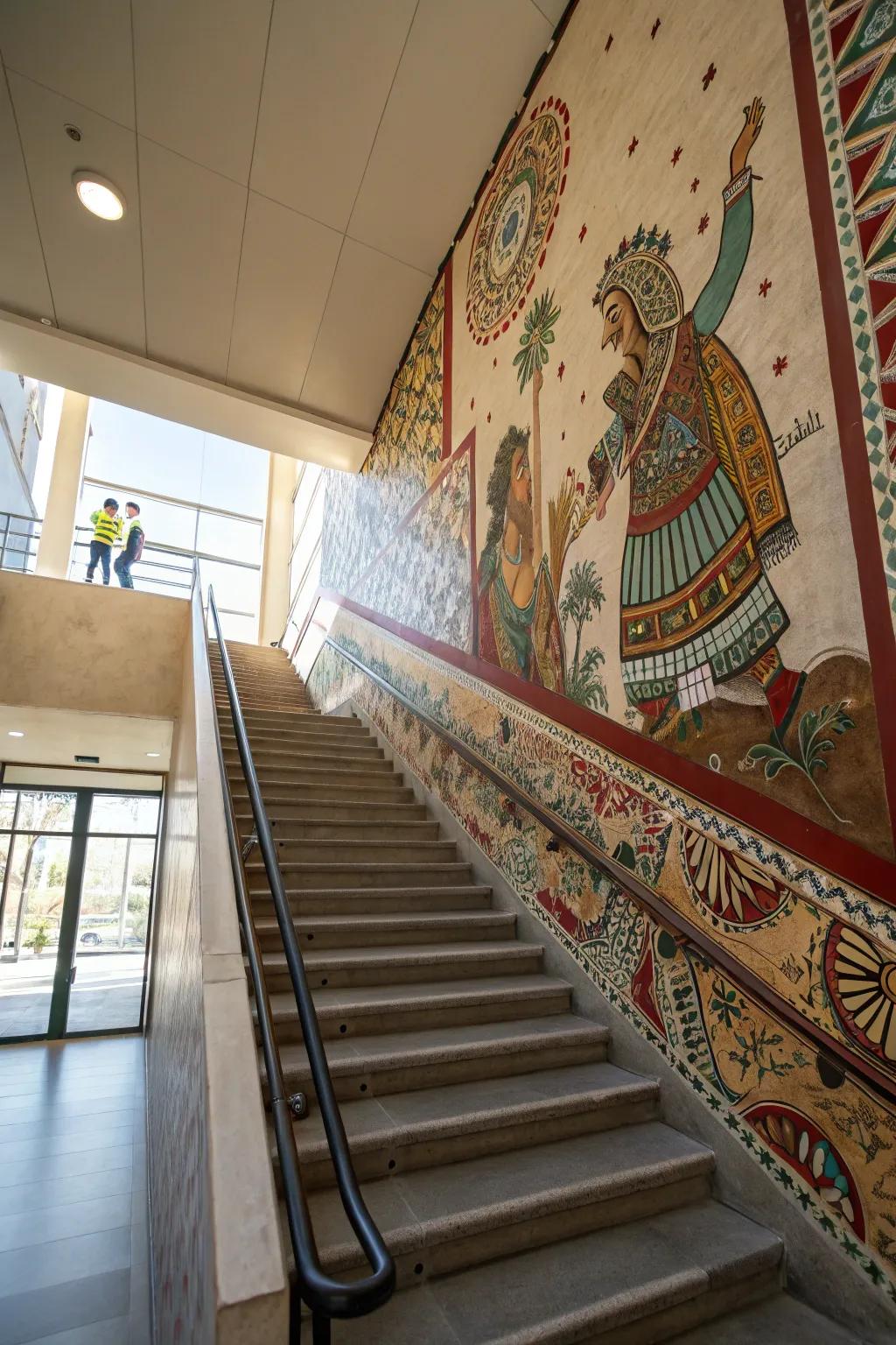 Celebrate culture using a heritage-inspired covering.