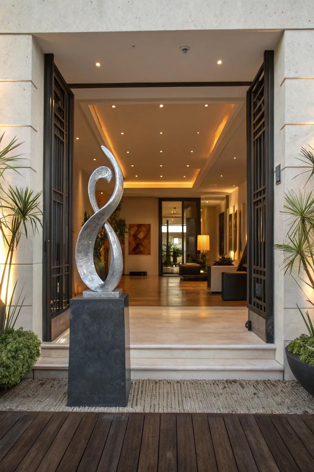 A key item enhances your entryway through a singular feature.