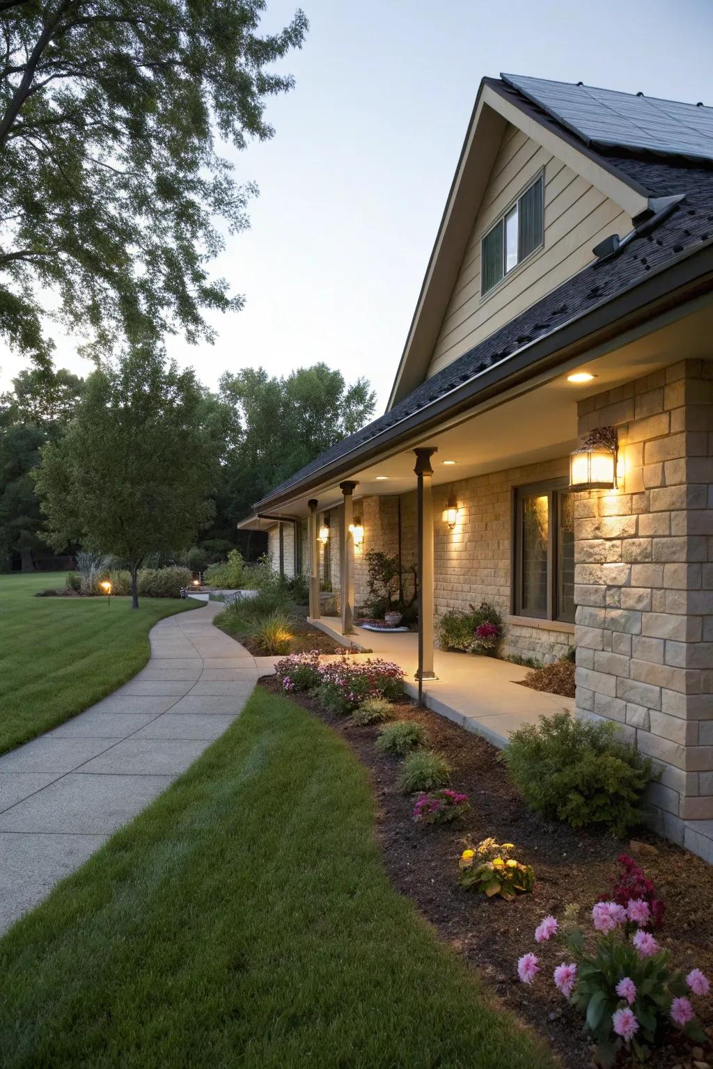 Solar-fueled lights present nature-friendly and effective lighting solutions.