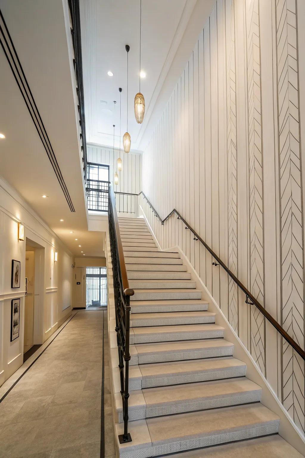 Attain a pristine aesthetic through minimalist lines.