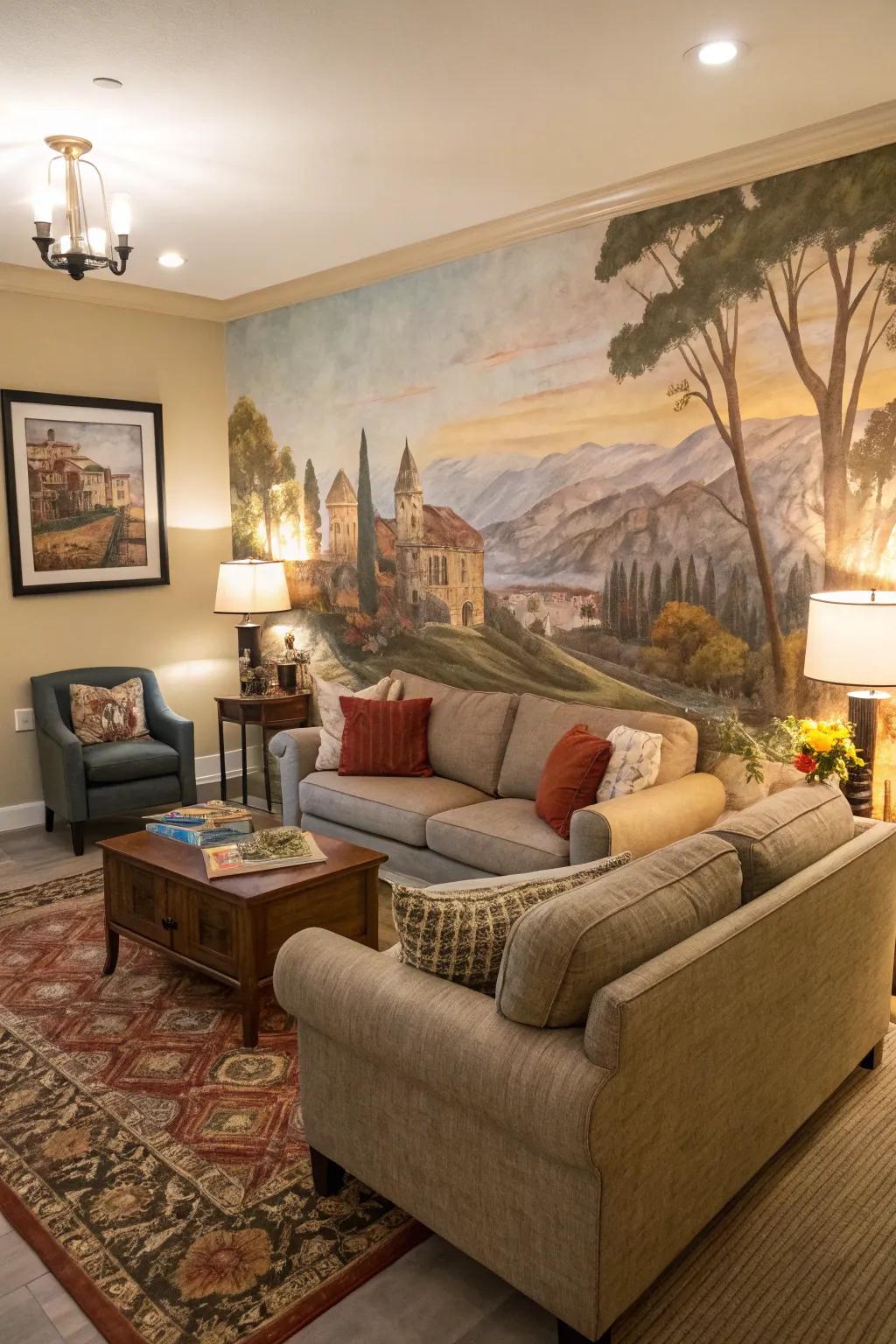 Wall displays transforming spaces into breathtaking works of art.