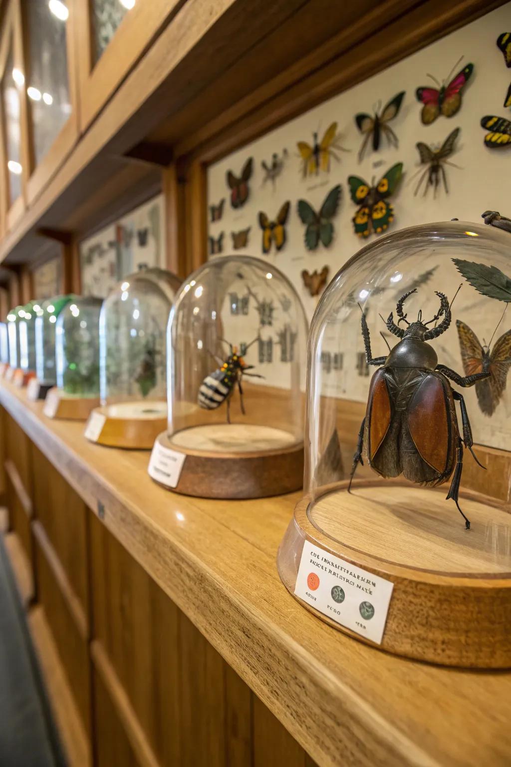 Bug exhibits contribute a scientific curiosity.