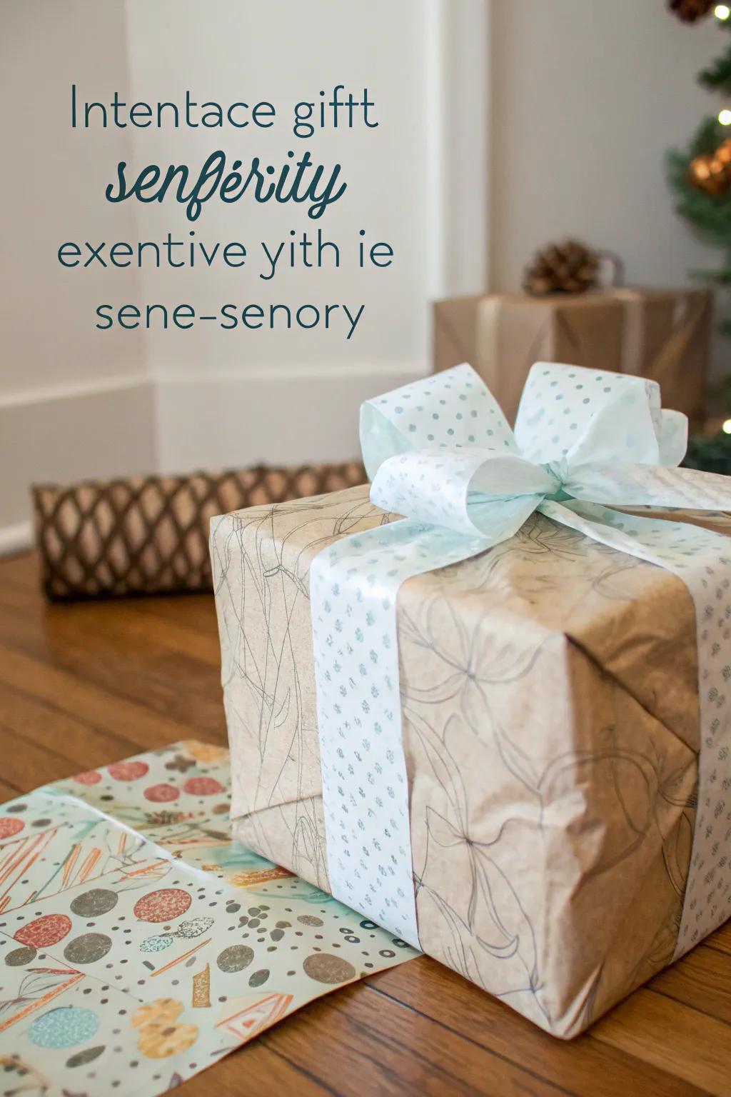 An interactive sensory gift, designed to engage and delight.