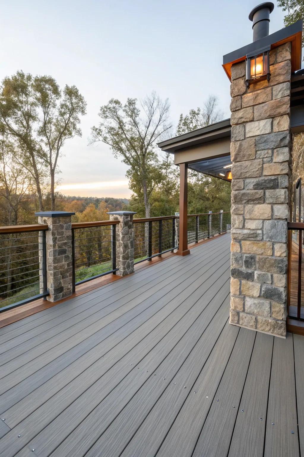 Blend and match materials for a terrace that's uniquely yours.