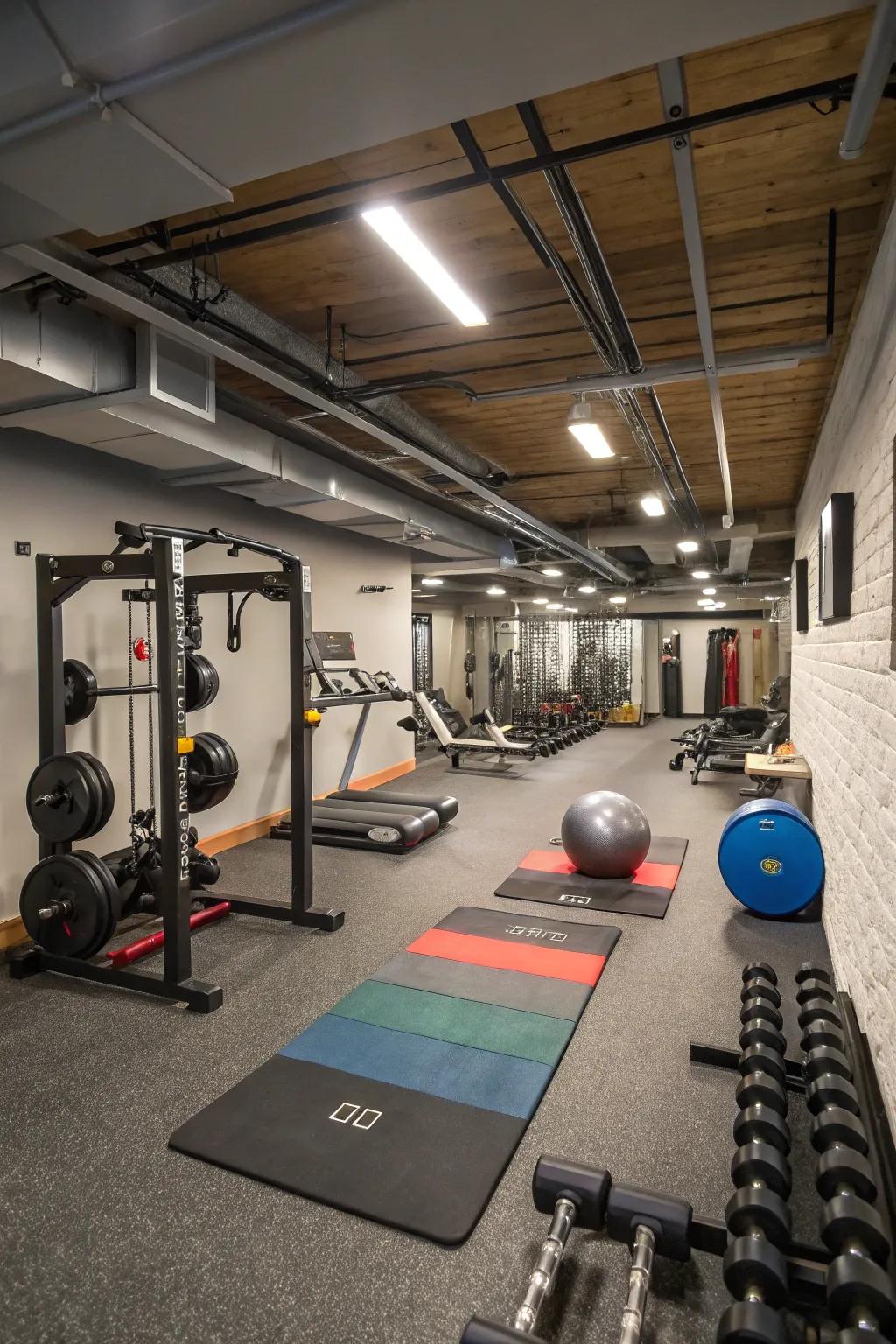 Custom sectors enhance focus and productivity in your workouts.