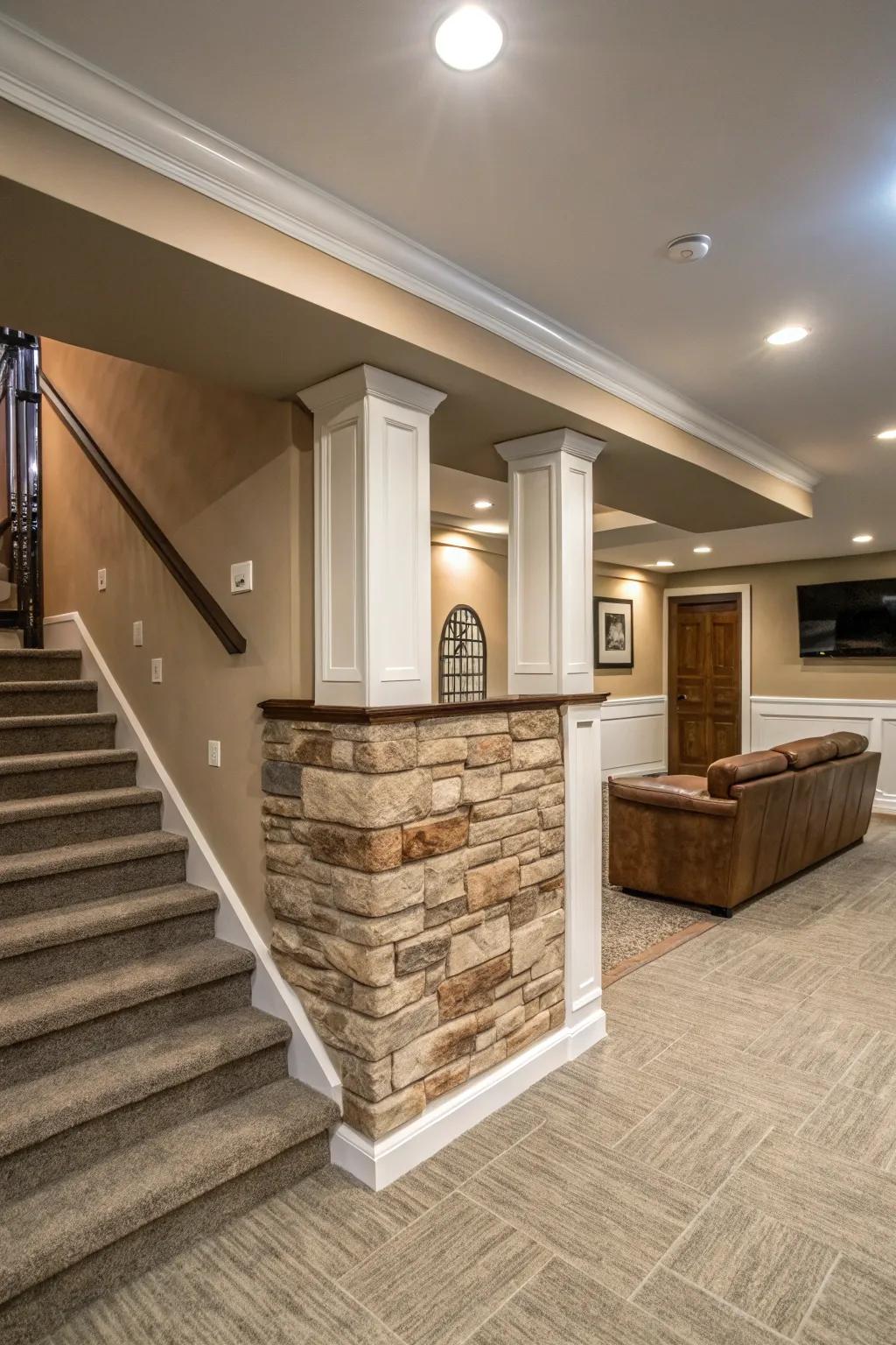 Composite trim is sustainable and stylish.