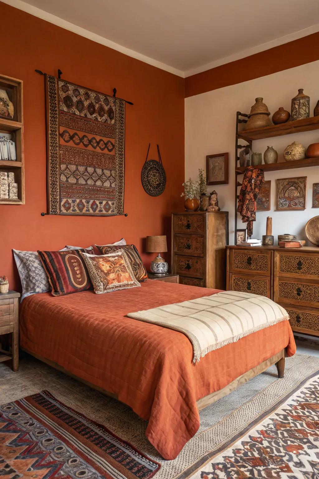 Cultural items adding depth and interest.