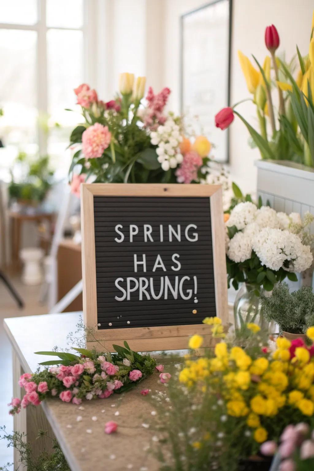 A vibrant celebration of springtime beauty.