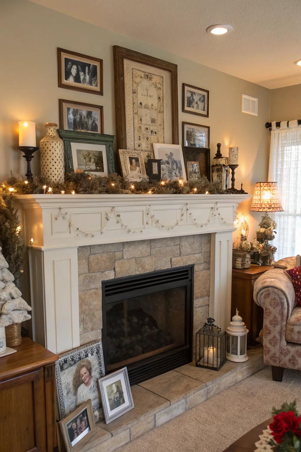 An eclectic mix of baubles delivers personal nostalgia.