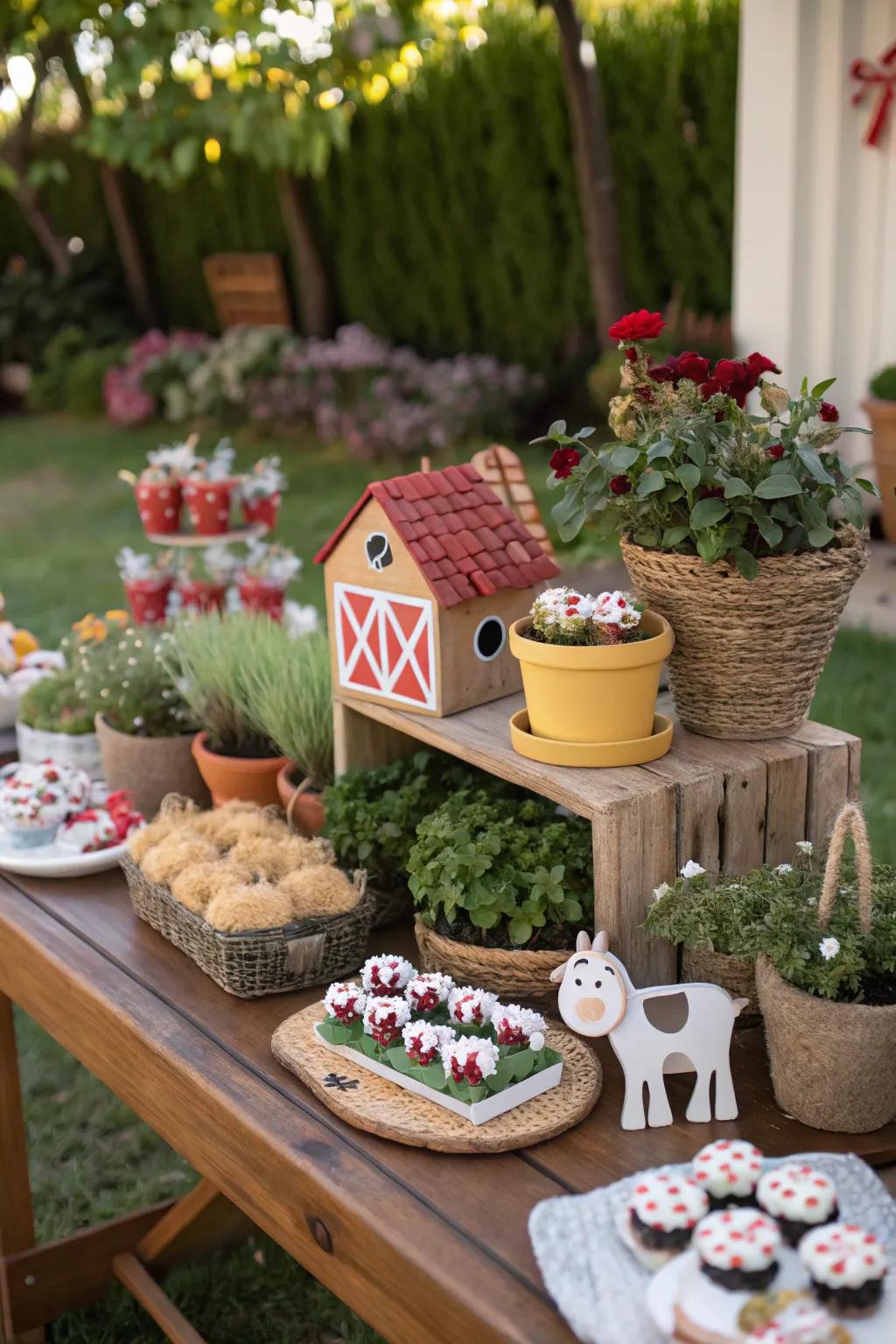 Countryside-themed celebratory keepsakes deliver a memorable takeaway for attendees.