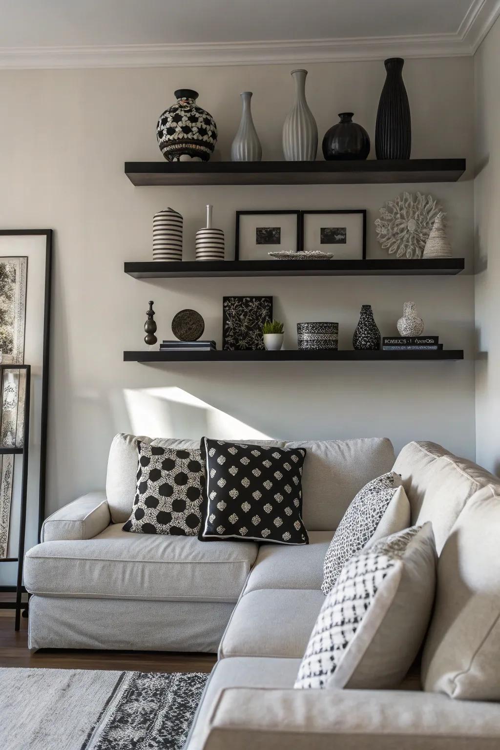 Monochrome themes create a chic and cohesive look.