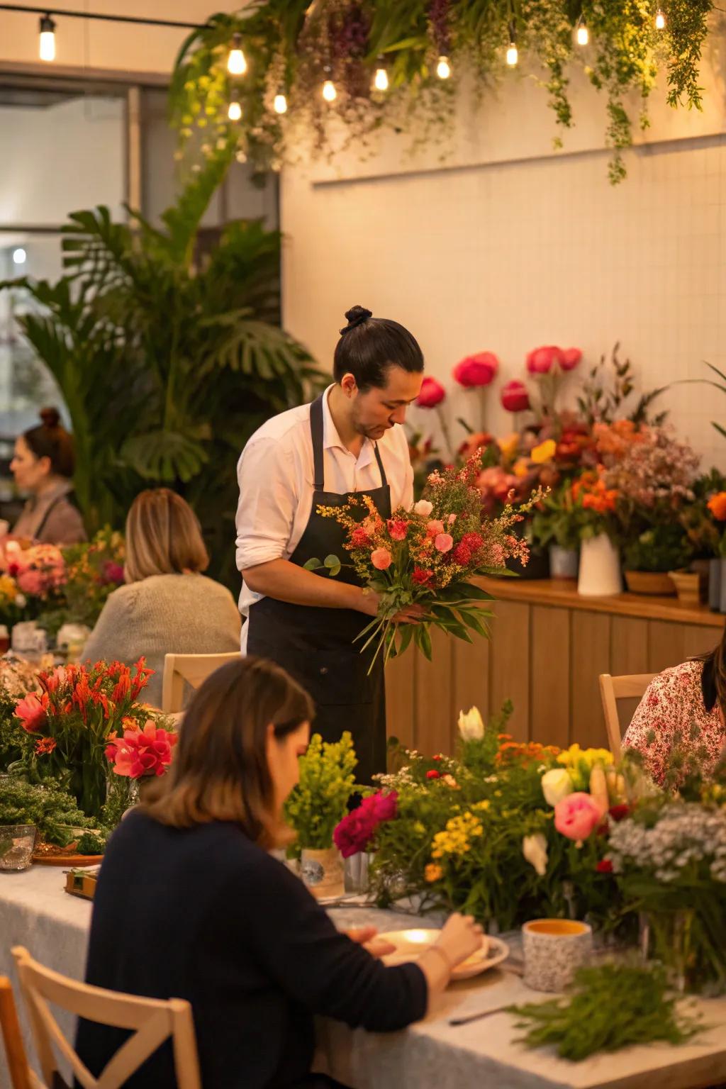 Workshops provide an educational and interactive element.