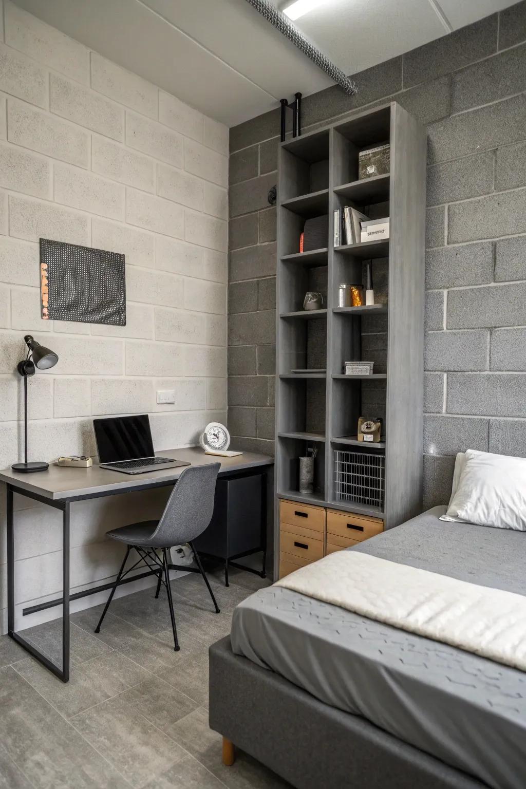 Monochrome magic: elegance at its finest.