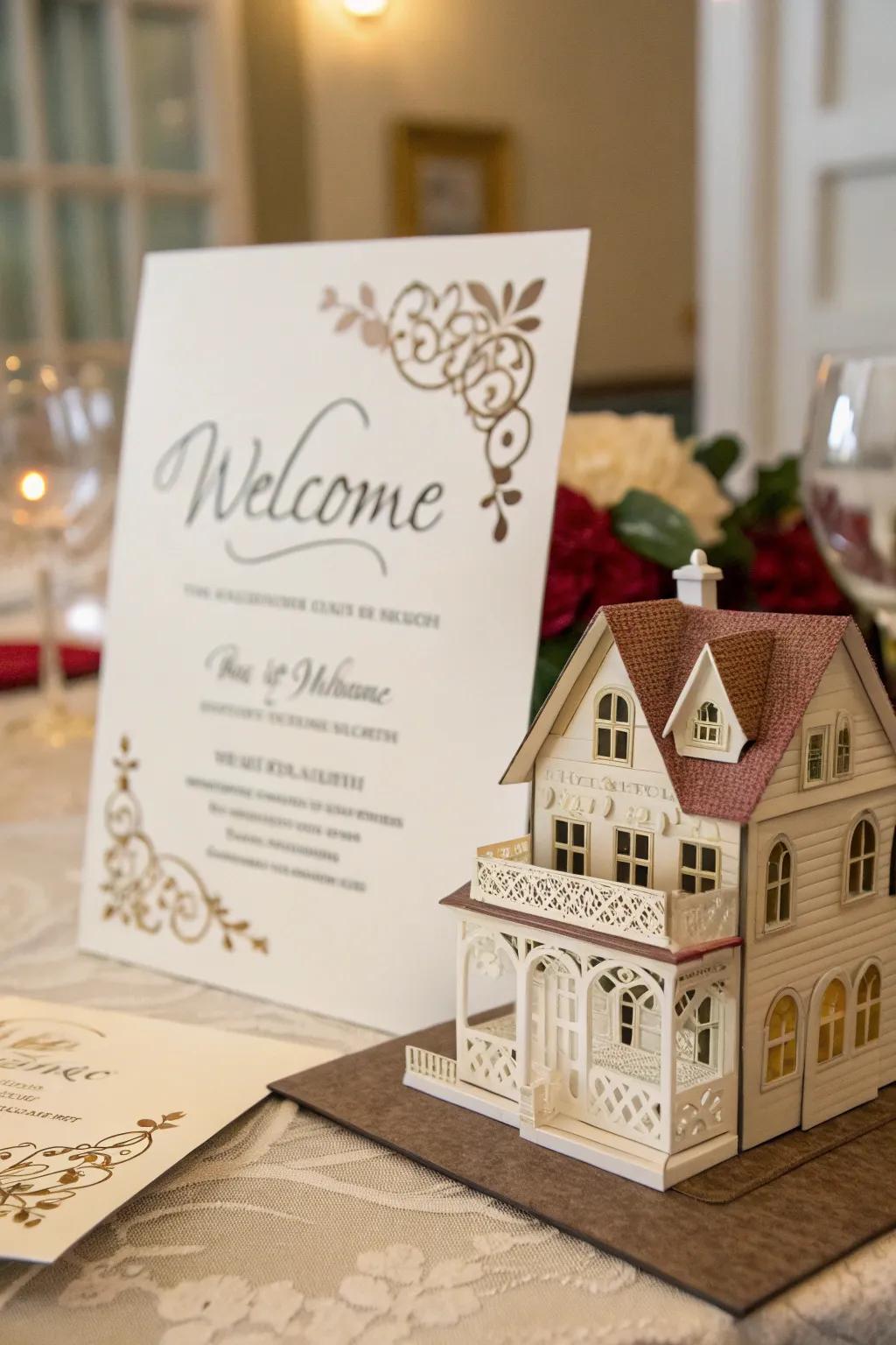 Pop-up features add surprise and delight to your invitations.