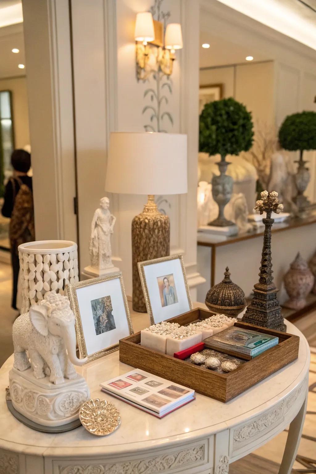 Artwork can elevate the sophistication and appeal of your displays.