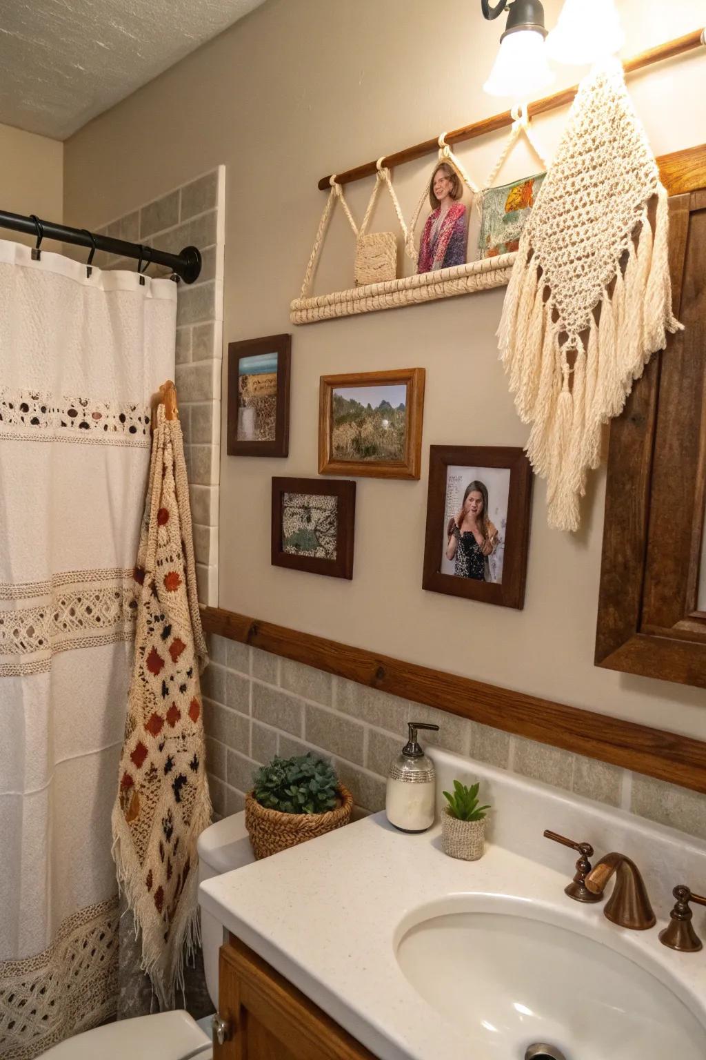 Personal details making the room distinctly yours.