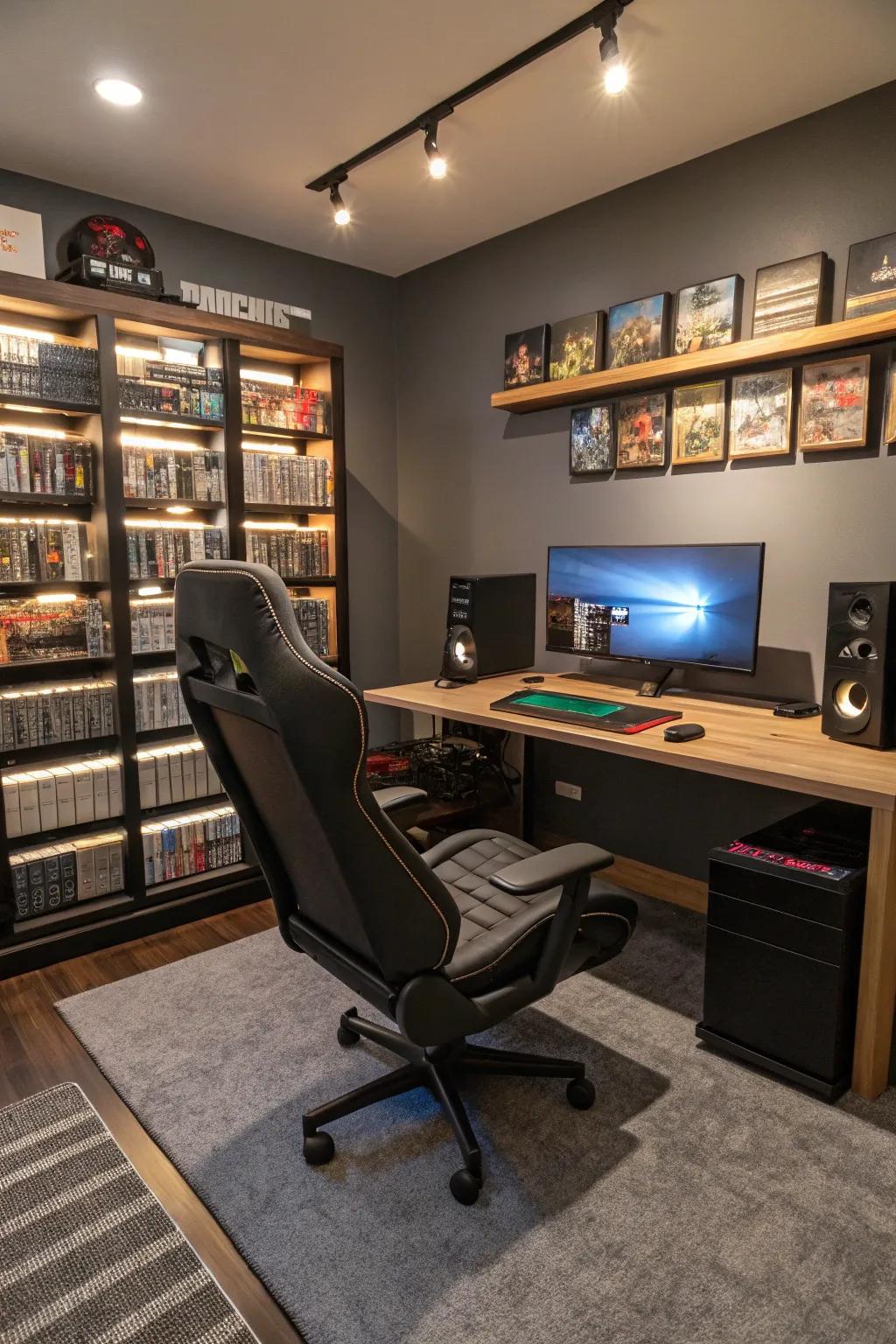 A dedicated gaming zone for serious players.