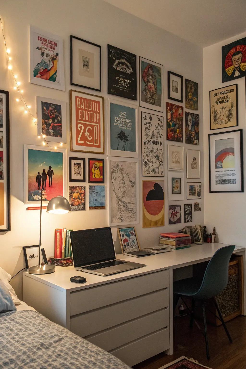 Artwork adds character and individuality to the area