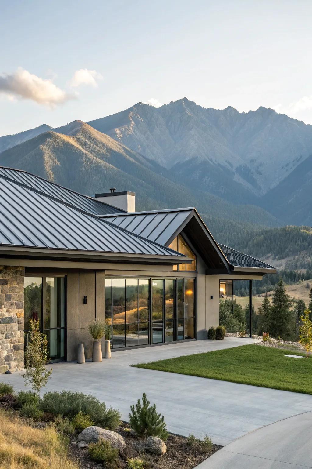 Lasting and stylish, metal roofs give your home a modern upgrade.