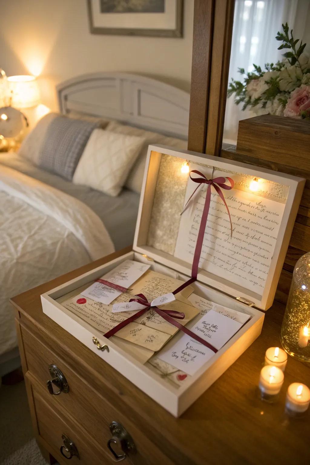 Keep your loving words in a beautiful display that lasts forever.