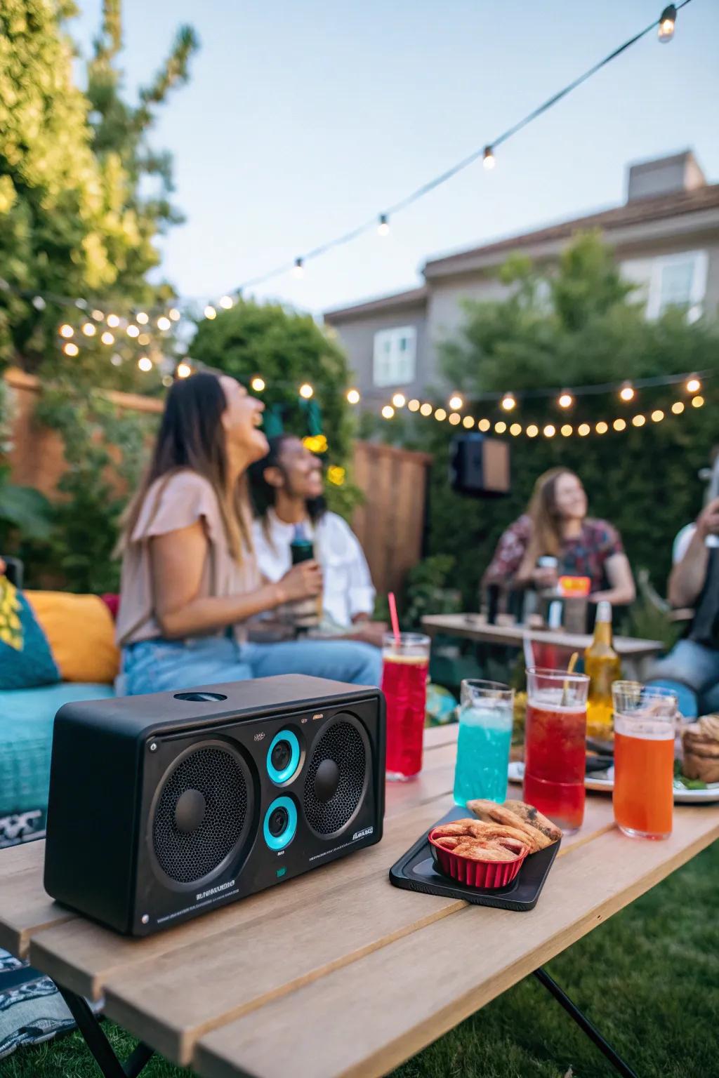 Portable speakers make it a breeze to keep the music going wherever the action is.