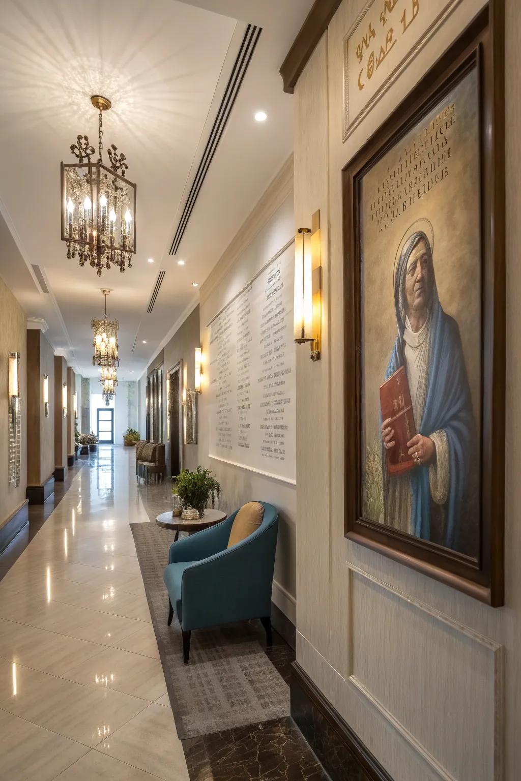 Sacred wall art has the power to inspire and elevate your home's ambiance.