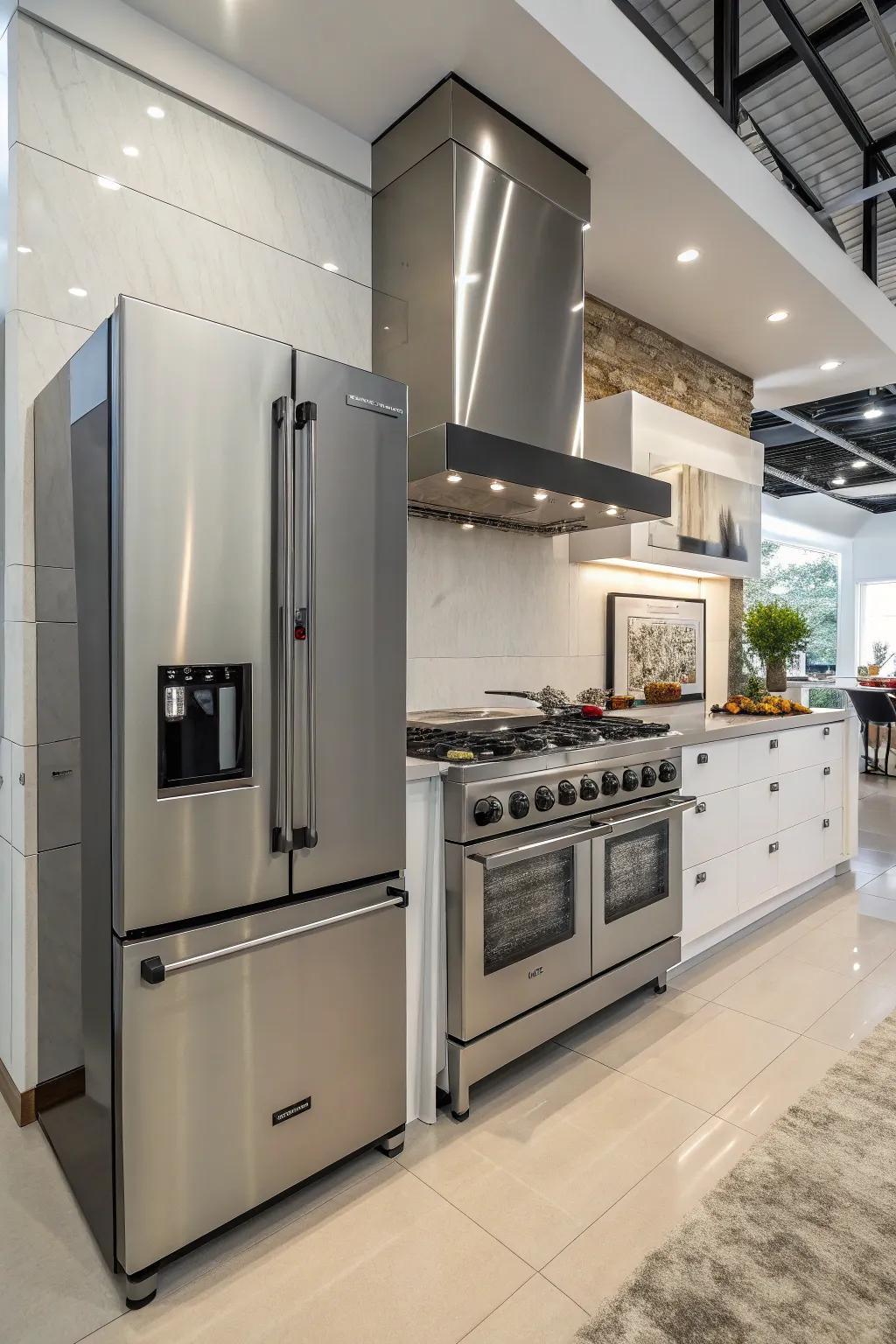 Professional-grade appliances for a truly functional kitchen.