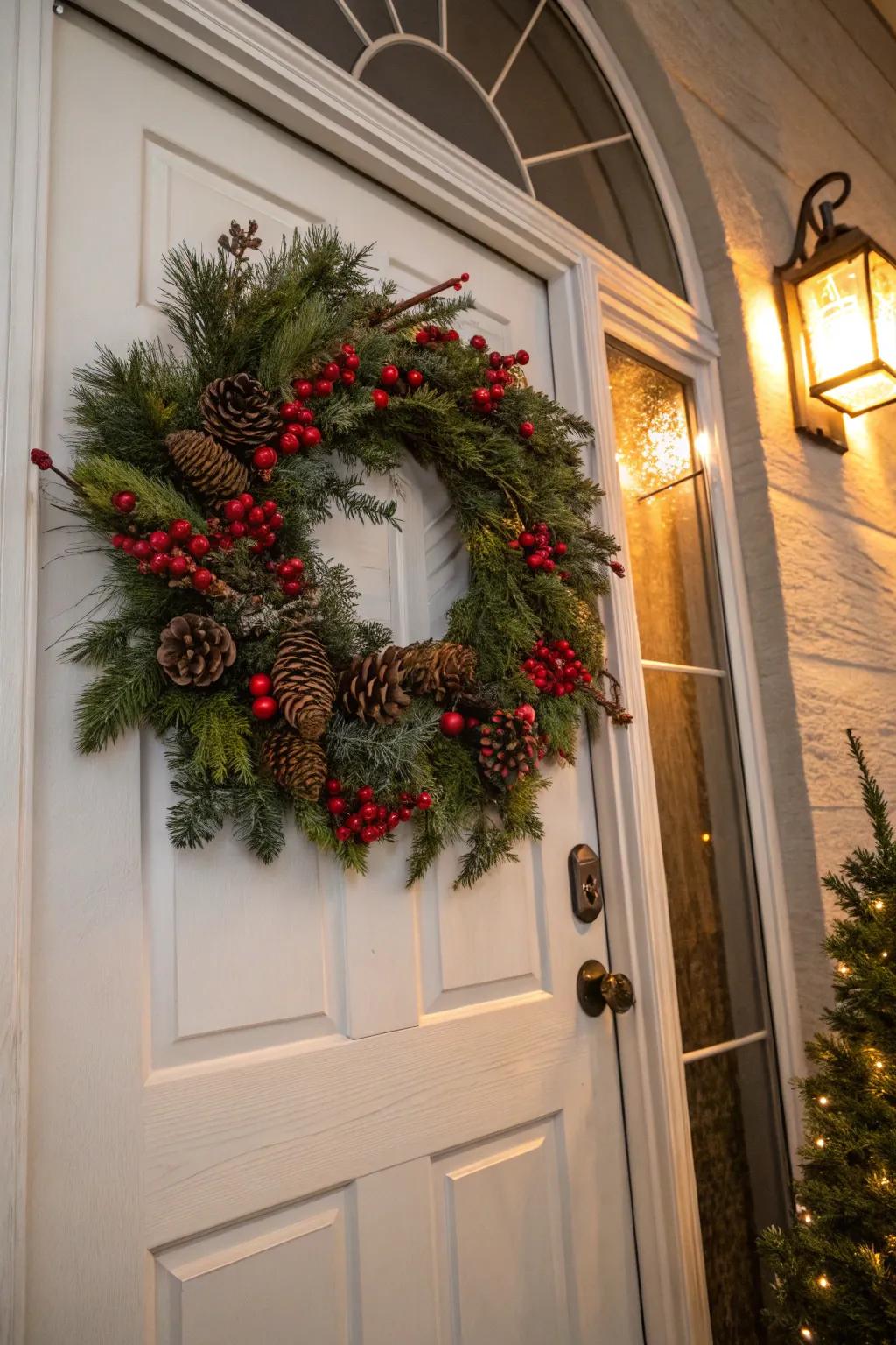 A door decoration is a classic gesture to greet visitors to your abode.