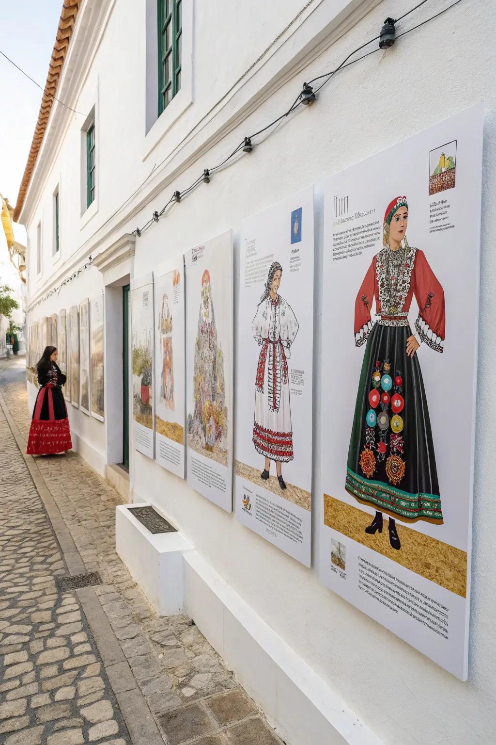 Traditional clothing illustrations make culture come alive.