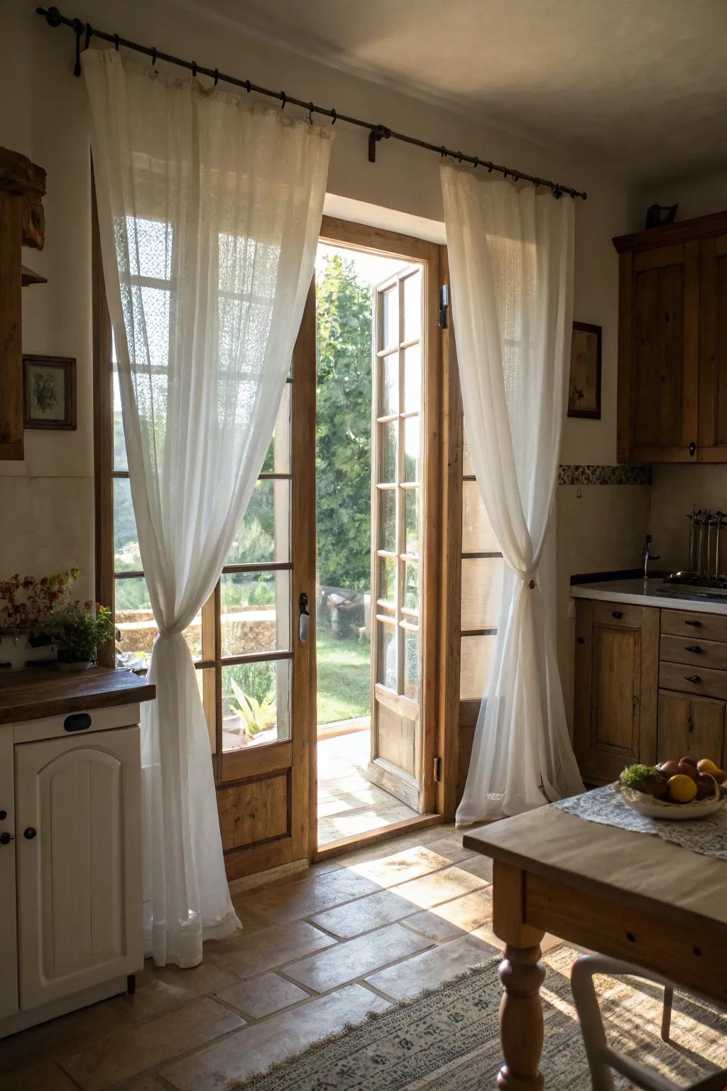 Bright materials keep your space radiant and airy.