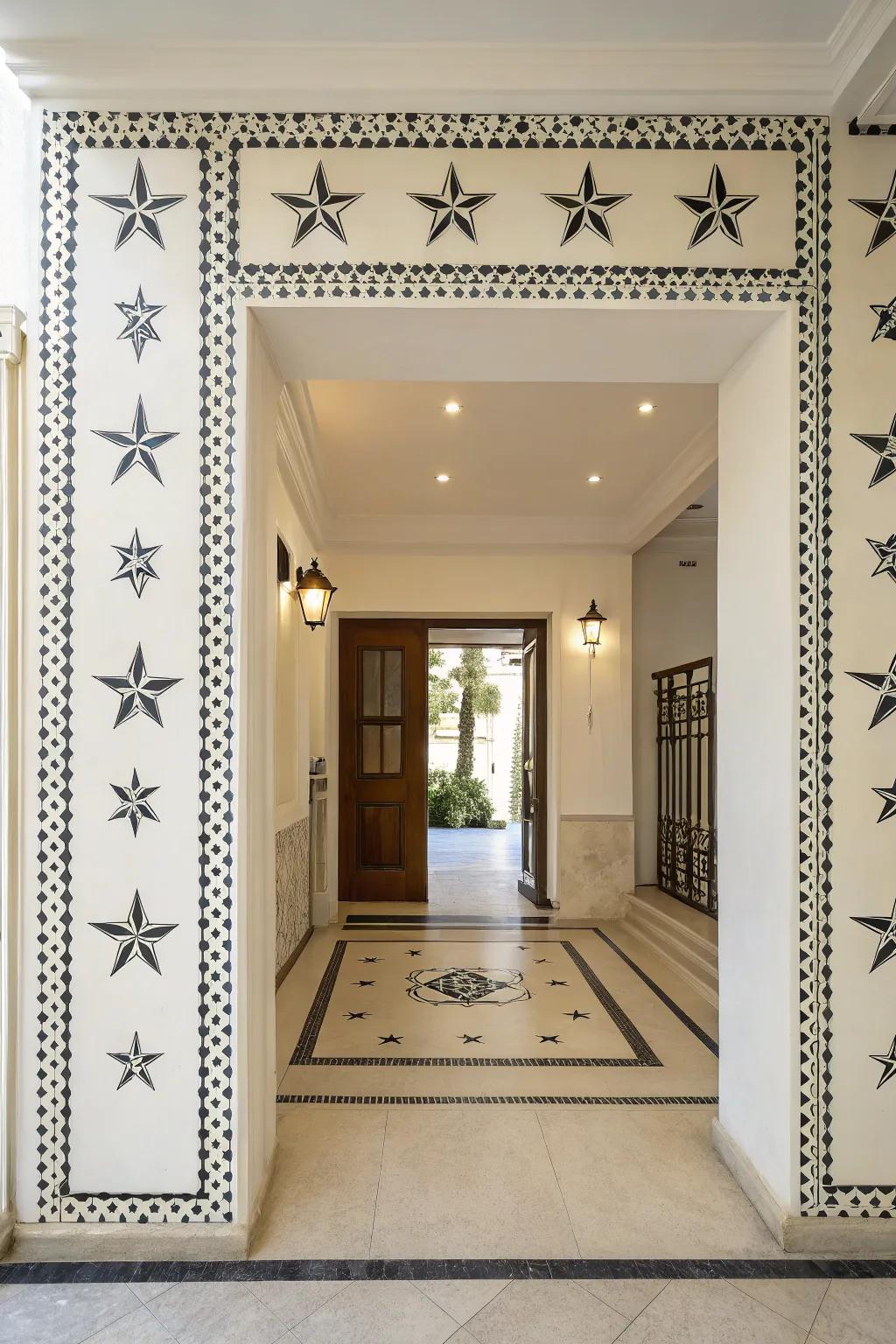 Minimalist patterns offer elegance in a subtle way.