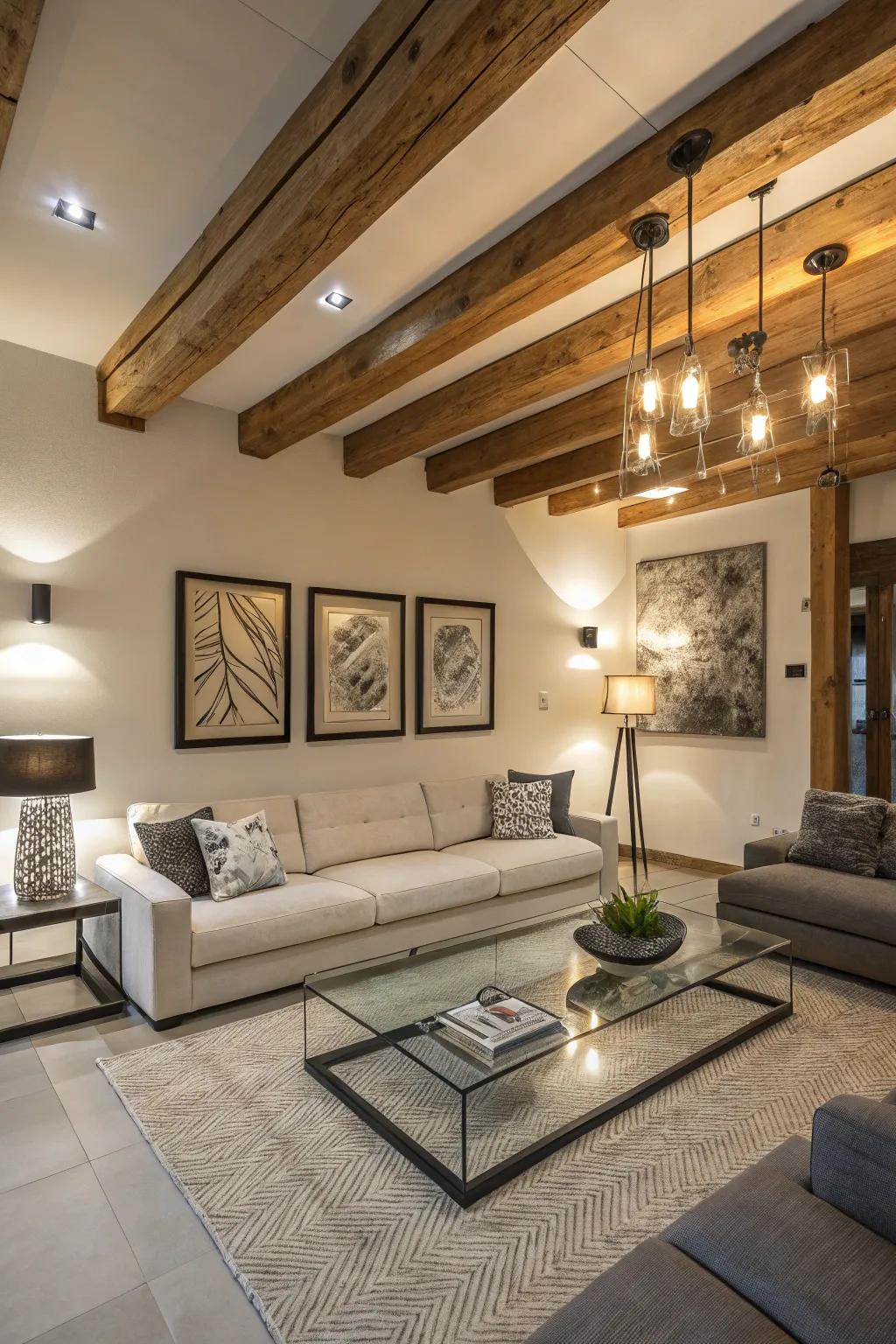 An excellent mix of traditional meets modern.