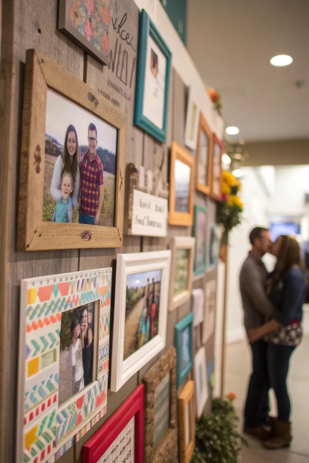 A varied medium presentation infuses diversity and personalization into your display.