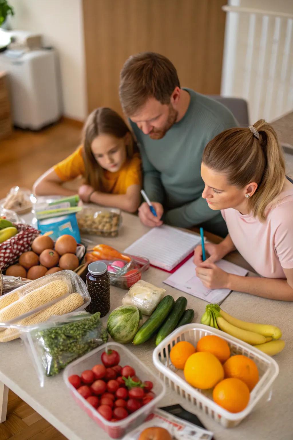 An inventive budgeting session that turns into a fun family game night.