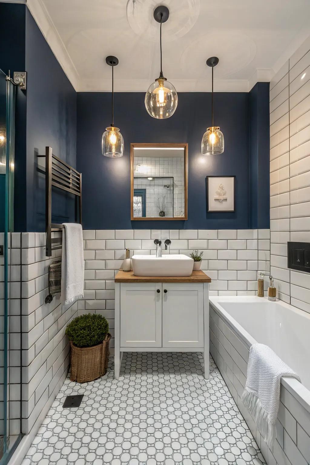 Revolutionizing Bathroom Renovation Half Tiled Bathroom Ideas With Shower Revolutionizing Bathroom Renovation Half Tiled Bathroom Ideas With Shower