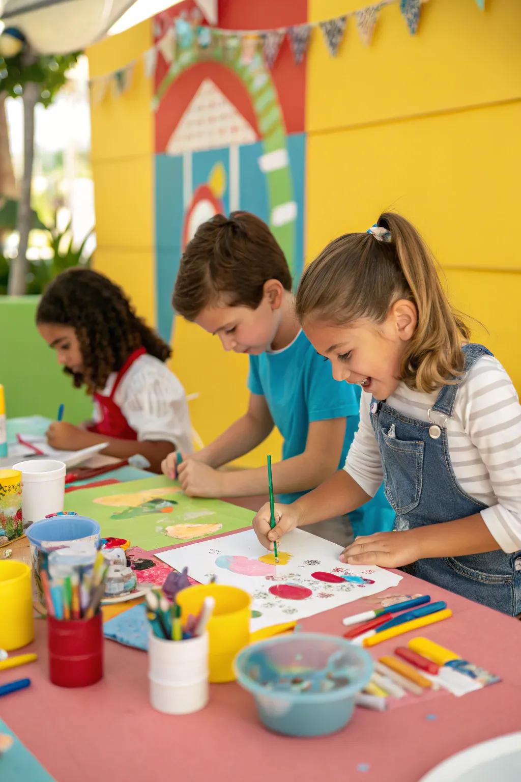 A DIY art center is a center of innovation and expression.