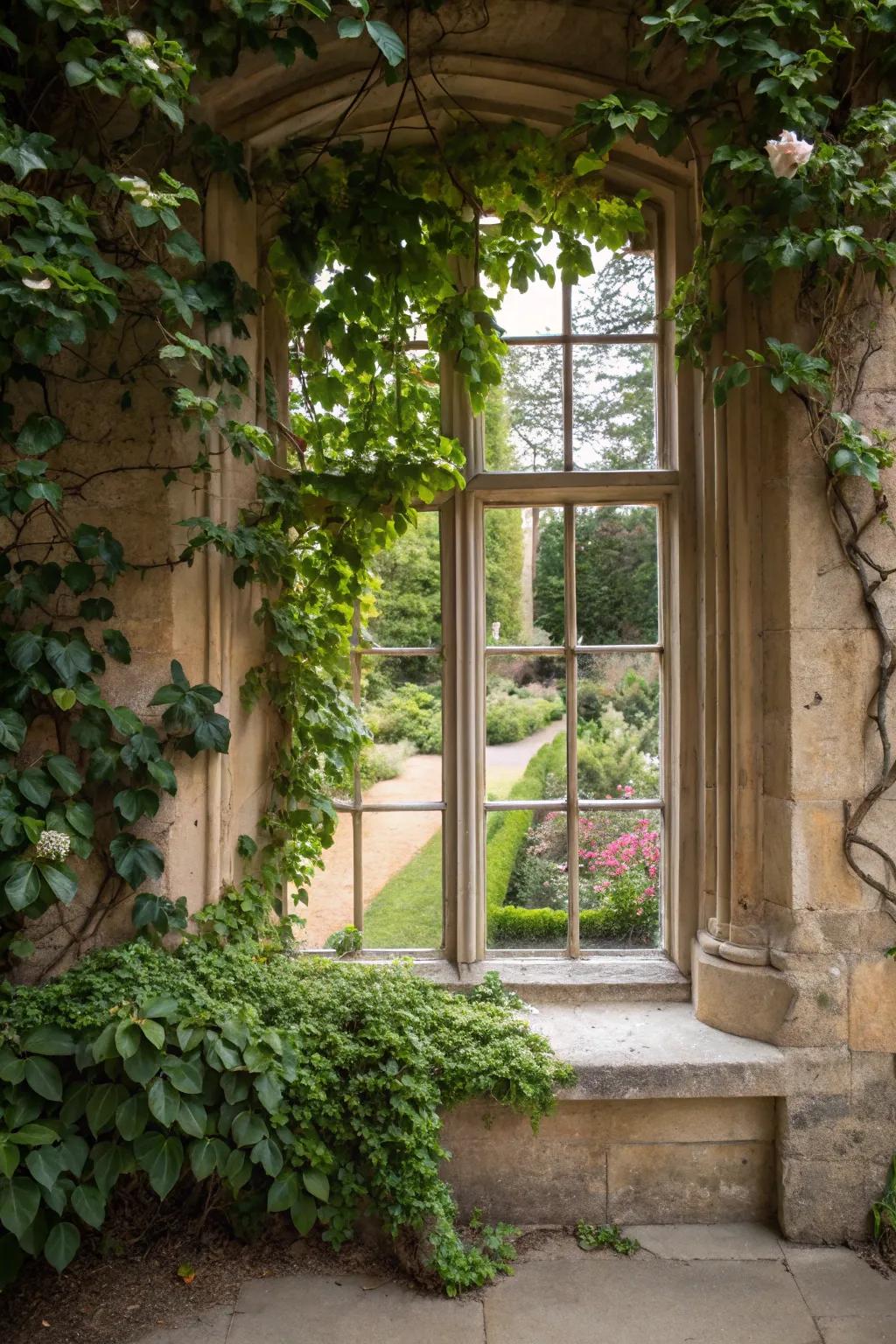 Elevate your windows with the innate charm of blossoms.