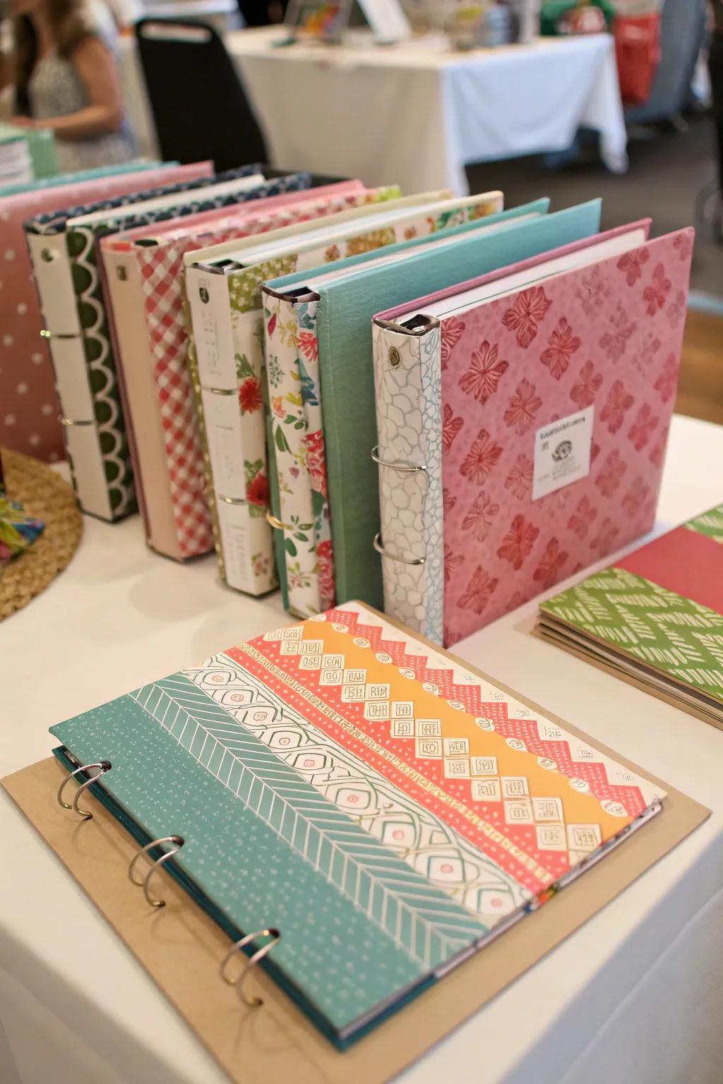 Personalized covers offer a unique touch to your personal organizer.