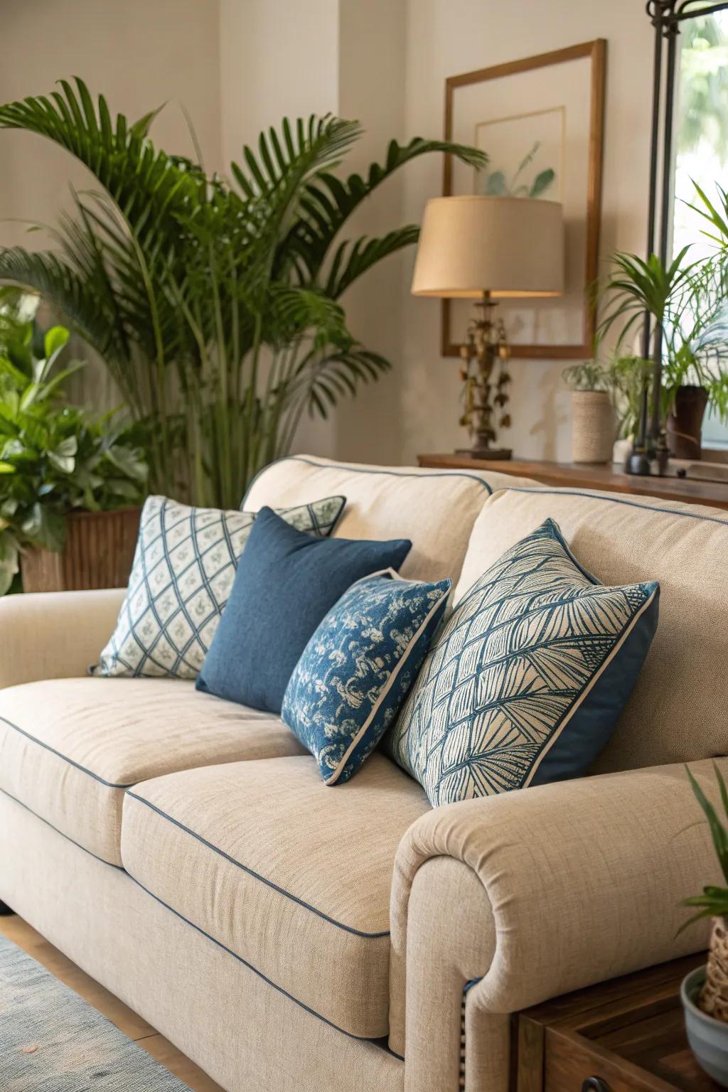 Highlight tints can make an understated yet striking effect in your parlor.