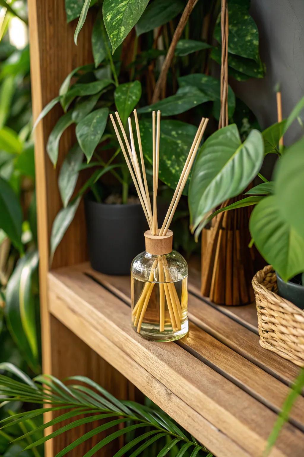 A DIY aromatic dispenser that adds a personal and refined element to any room.